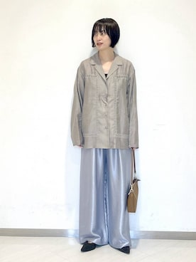「アイテム（イエロー系）」を使った、sakiさん（レディース・162cm・30代）の秋コーディネート