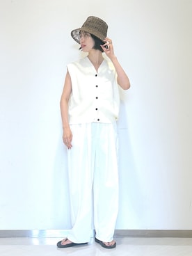 sakiさん（レディース・162cm）の夏コーディネート