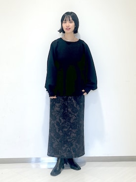 sakiさん（レディース・162cm）の冬コーディネート