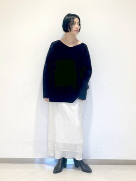 sakiさん（レディース・162cm）の冬コーディネート