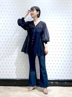 sakiさん（レディース・162cm）の夏コーディネート