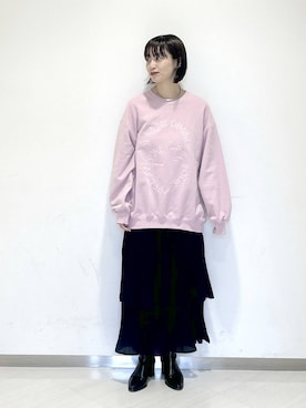 「SNAP_apart by lowrys」｜sakiさん（レディース・162cm）の秋コーディネート