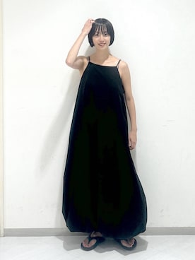 「アイテム（ワンピース）」を使った、sakiさん（レディース・162cm・30代）の夏コーディネート