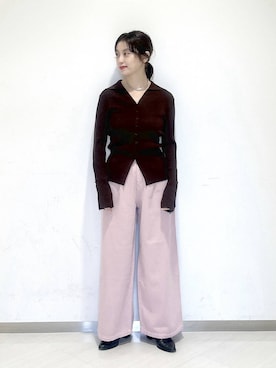 「A part by（アパートバイ）のアイテム（ネックレス）」を使った、sakiさん（レディース・162cm）の秋コーディネート