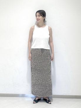 sakiさん（レディース・162cm）の夏コーディネート