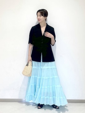 sakiさん（レディース・162cm）の夏コーディネート