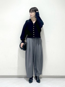 sakiさん（レディース・162cm）の冬コーディネート