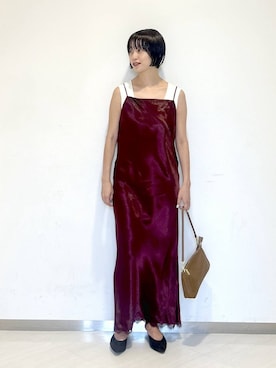 「アイテム（タンクトップ）」を使った、sakiさん（レディース・162cm・30代）の夏コーディネート
