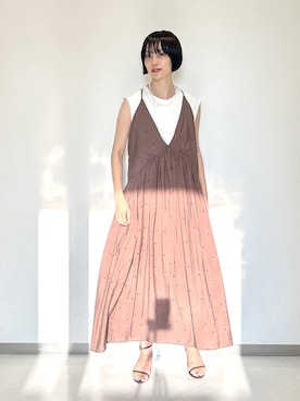 「A part by（アパートバイ）のアイテム」を使った、sakiさん（レディース・162cm）の夏コーディネート