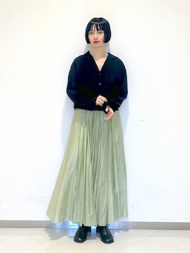 sakiさん（レディース・162cm）の春コーディネート