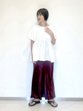 「デートコーデ」｜sakiさん（レディース・162cm・30代）の秋コーディネート