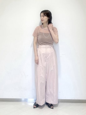 sakiさん（レディース・162cm）の春コーディネート