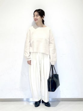「A part by（アパートバイ）のアイテム（ネックレス）」を使った、sakiさん（レディース・162cm）の秋コーディネート