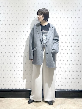 「アイテム（テーラードジャケット）」を使った、sakiさん（レディース・162cm・30代）の秋コーディネート