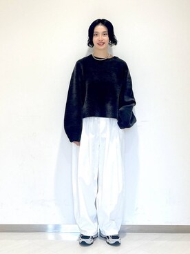 「アイテム（アクセサリー）」を使った、sakiさん（レディース・162cm・30代）の秋コーディネート