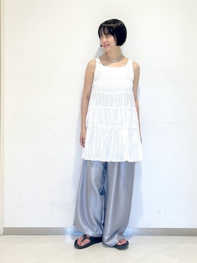 sakiさん（レディース・162cm）の夏コーディネート