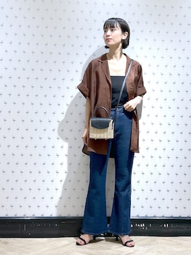 sakiさん（レディース・162cm）の夏コーディネート