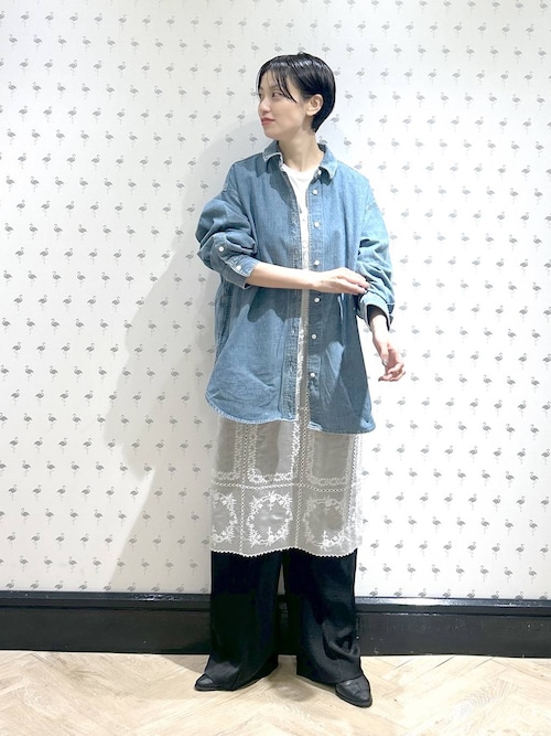 セール】エンブロイダリーキャミワンピース（ワンピース）｜A part by