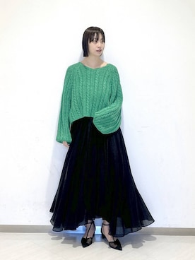 sakiさん（レディース・162cm）の冬コーディネート