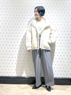「A part by（アパートバイ）のアイテム（シューズ）」を使った、sakiさん（レディース・162cm）の秋コーディネート