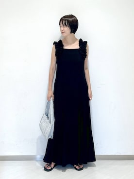 「アイテム（サンダル）」を使った、sakiさん（レディース・162cm・30代）の夏コーディネート
