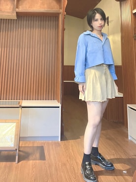 「基础款」｜Móさん（レディース・162cm）の夏コーディネート