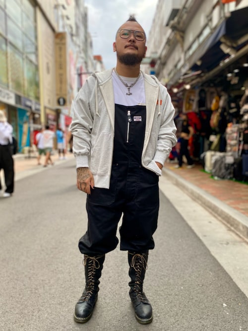 SHEETING PATCHED ZIP PARKA 'FLYING TIGERS'