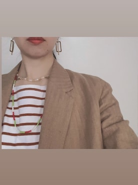 「FRAMeWORK（フレームワーク）のアイテム」を使った、Chiemiさん（レディース・154cm）の夏コーディネート