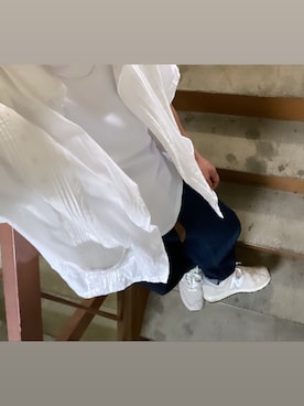 「UNITED ARROWS（ユナイテッドアローズ）のアイテム（ベルト）」を使った、UGOSAさん（メンズ・174cm）の春コーディネート