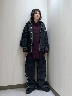 おかゆ❤︎彡さん(レディース・158cm)の秋コーディネート