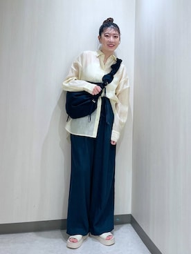 おかゆ❤︎彡さん（レディース・158cm）の夏コーディネート