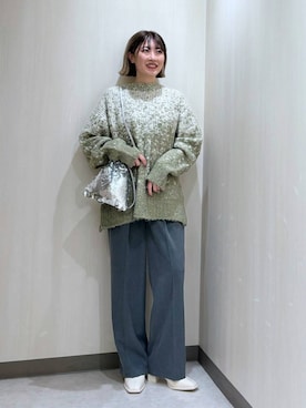 おかゆ❤︎彡さん(レディース・158cm)の冬コーディネート