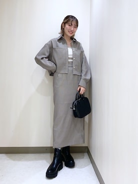 おかゆ❤︎彡さん(レディース・158cm)の秋コーディネート