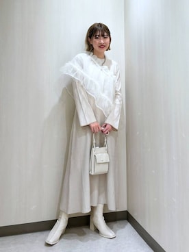 おかゆ❤︎彡さん（レディース・158cm）の冬コーディネート