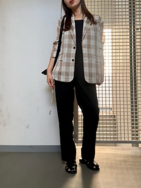 「パンツスタイル」｜ca0liiiiさん（レディース・168cm・30代）の秋コーディネート