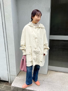 nakao takakoさん（レディース・159cm）の冬コーディネート