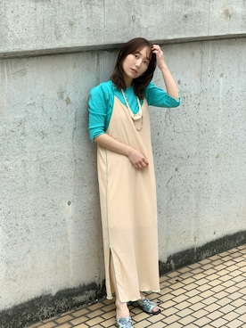 nakao takakoさん（レディース・159cm）の夏コーディネート