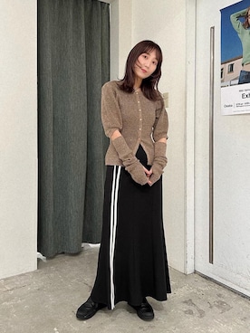 nakao takakoさん（レディース・159cm）の冬コーディネート