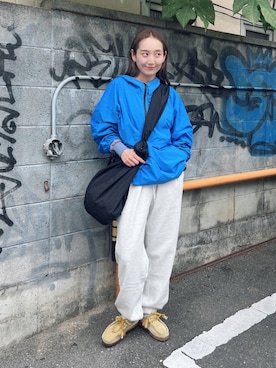 「WHIMSIC（ウィムジック）のアイテム（その他アウター）」を使った、nakao takakoさん（レディース・159cm）の秋コーディネート