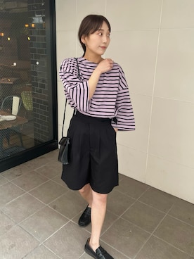 「WHIMSIC（ウィムジック）のアイテム」を使った、nakao takakoさん（レディース・159cm）の春コーディネート