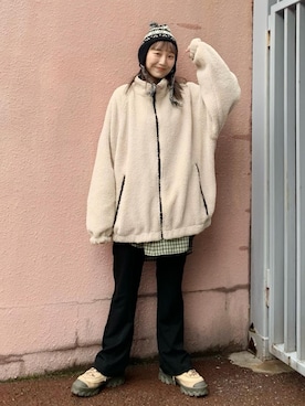 「HIGHLAND 2000（ハイランドトゥーサウザンド）のアイテム」を使った、nakao takakoさん（レディース・159cm）の秋コーディネート