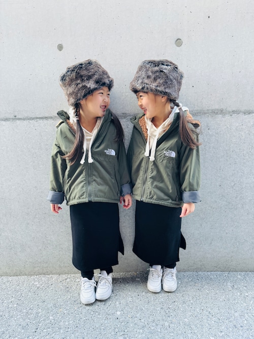 RICH WARM 裏シャギー 10分丈 無地 ロングスカッツ（スカート