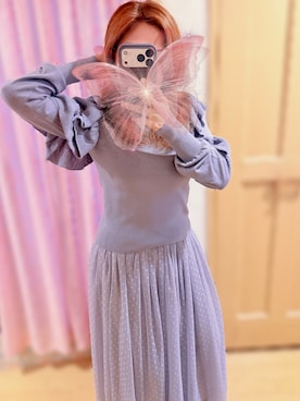 「NATURAL BEAUTY BASIC（ナチュラルビューティーベーシック）のアイテム」を使った、Lenさん（レディース・151cm）の春コーディネート