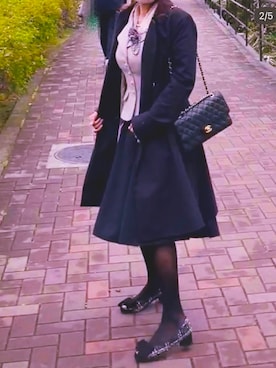 「CHANEL（シャネル）のアイテム（バッグ）」を使った、Lenさん（レディース・151cm）の春コーディネート