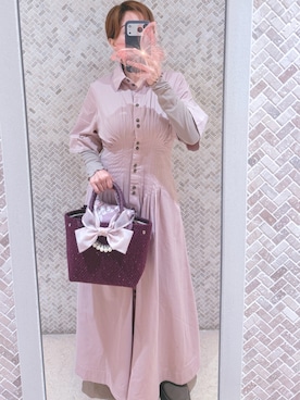 Lenさん（レディース・151cm）の春コーディネート