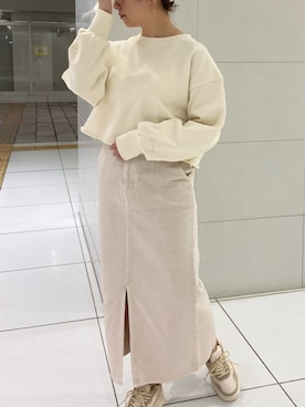 小川こゆきさん（レディース・152cm）の秋コーディネート