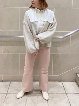 小川こゆきさん（レディース・152cm）の秋コーディネート