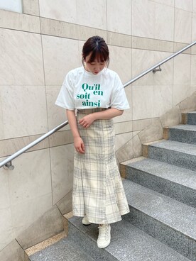 小川こゆきさん(レディース・152cm)の夏コーディネート