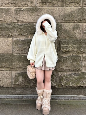 小川こゆきさん(レディース・152cm)の秋コーディネート