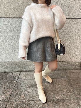 小川こゆきさん（レディース・152cm）の秋コーディネート